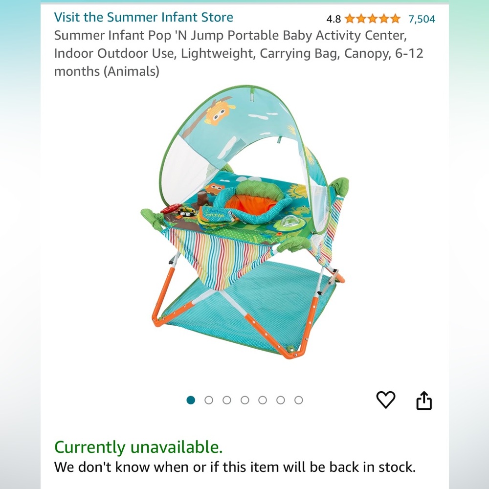 Summer by Ingenuity Pop N Jump